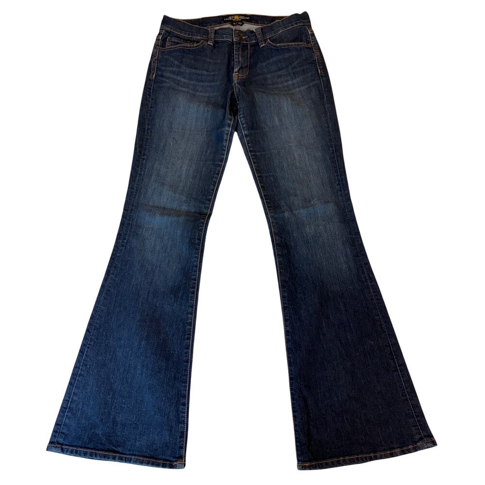 Lucky Brand Sweet'n Flare Low Rise Dark Bootcut Jeans Size 4